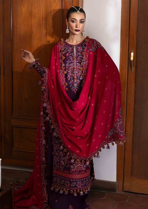 Hussain Rehar-winter Collection-karandiA/W-Lilliana
