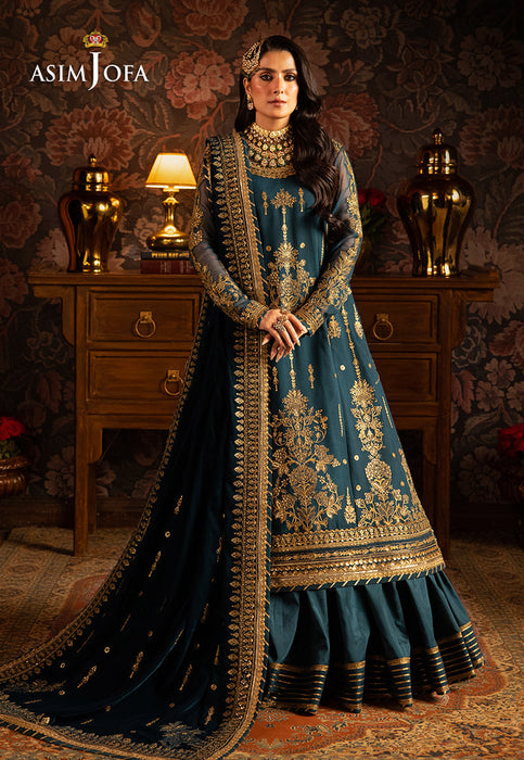 AJMMP-07Embroided Chiffon 3Pcs Stiched