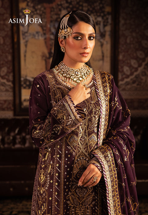AJMMP-06 EMBROIDERED 3 PCS STICHED