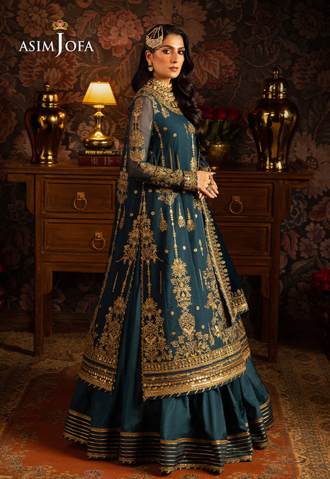AJMMP-07Embroided Chiffon 3Pcs Stiched