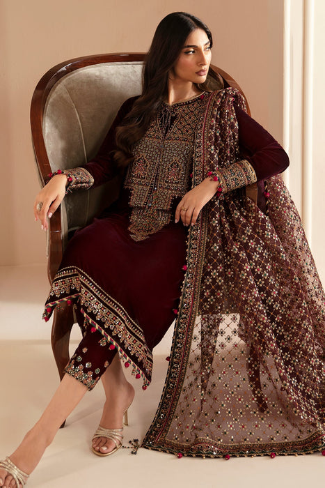 EMBROIDED VELVET FORMAL VF-2022