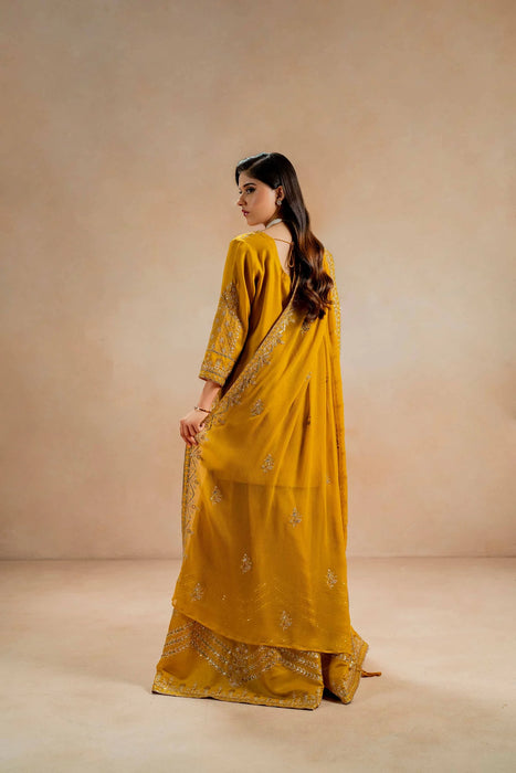 3 Piece - Embroidered Suit - 42308011