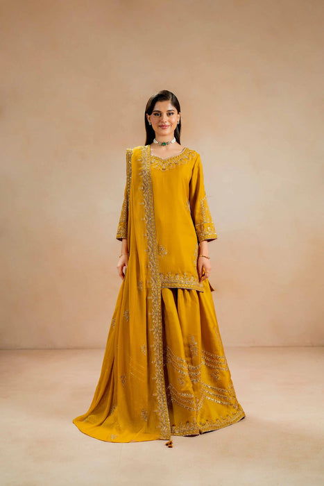 3 Piece - Embroidered Suit - 42308011