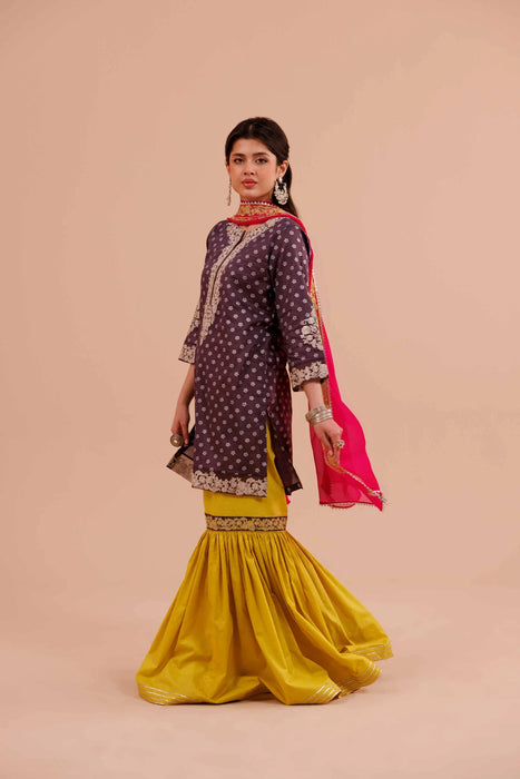 3 Piece - Embroidered Suit - 42405021