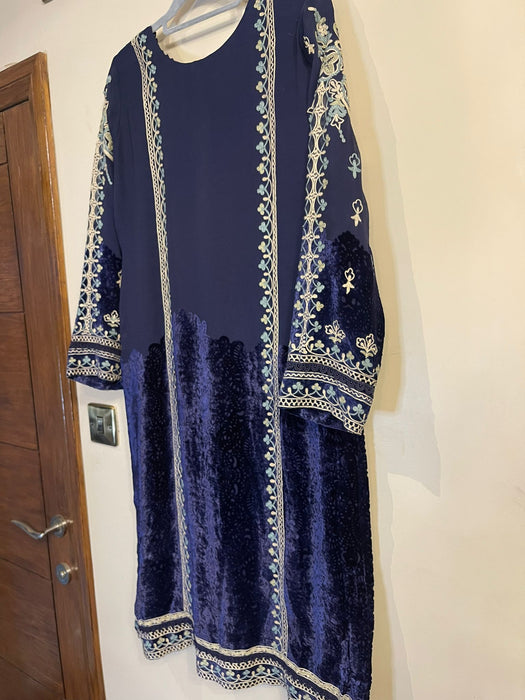 HK Dhanak pure pallachi silk 3 piece