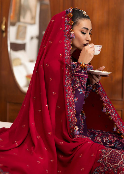 Hussain Rehar-winter Collection-karandiA/W-Lilliana