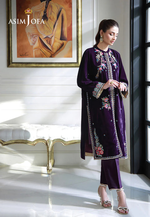 AJVG-10 EMBROIDERED VELVET 3PC