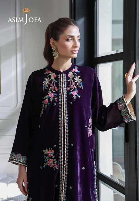 AJVG-10 EMBROIDERED VELVET 3PC