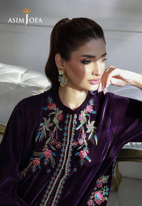 AJVG-10 EMBROIDERED VELVET 3PC