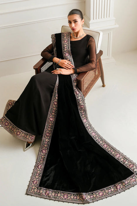 EMBROIDERED CHIFFON PR-1019