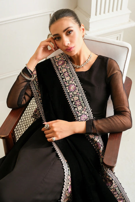 EMBROIDERED CHIFFON PR-1019