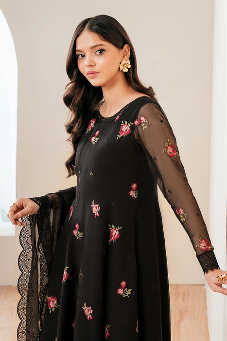 EMBROIDERED CHIFFON PR-1052