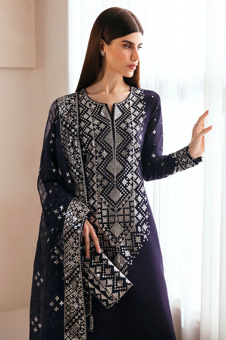 Premium Embroidered Raw Silk UR-7030 3 Pieces