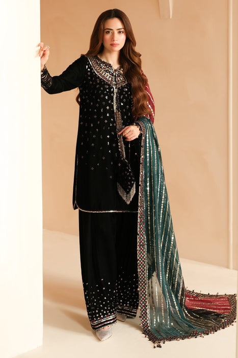 Embroidered Velvet Formal VF-2012
